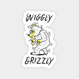 Wiggly Grizzly Sticker